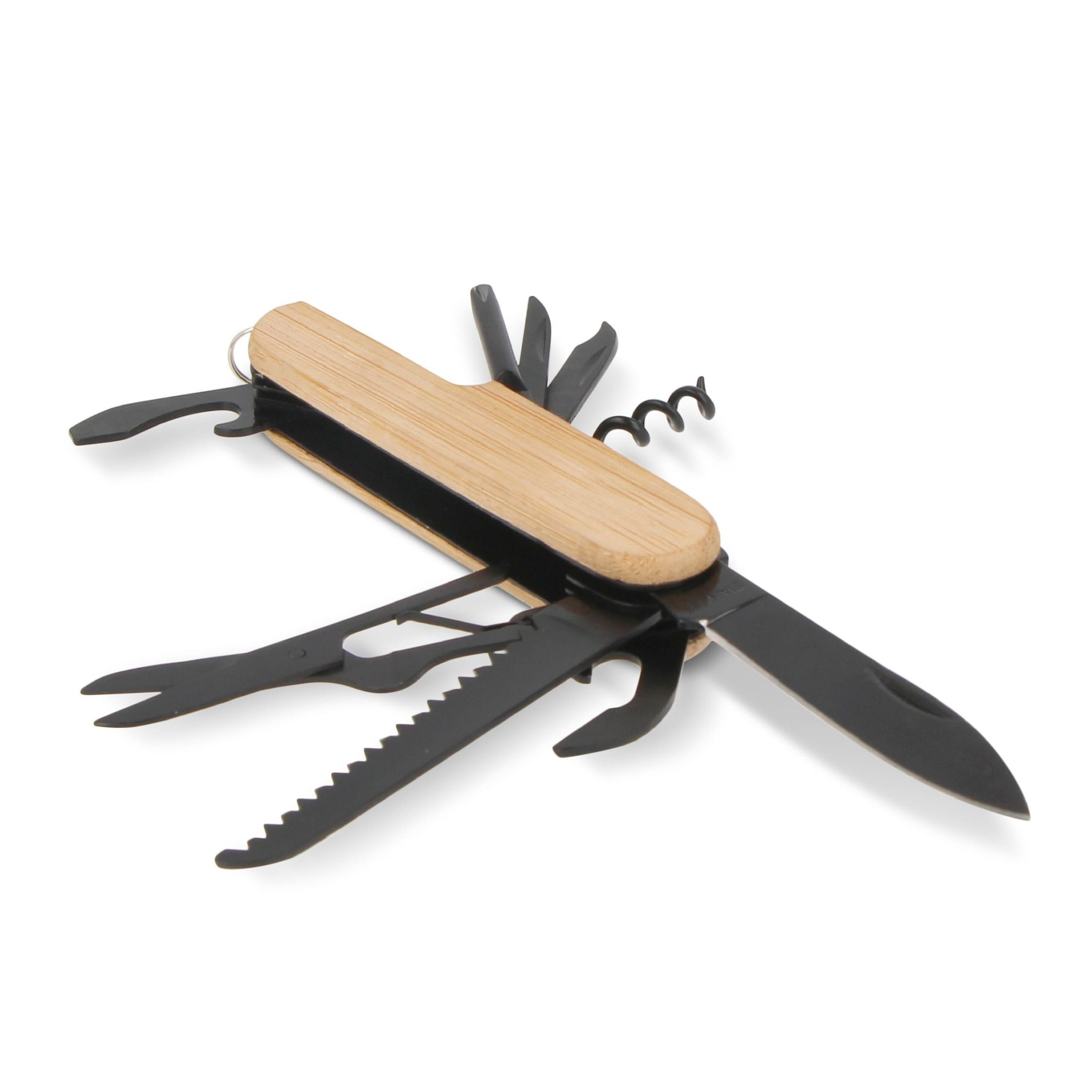 Multi-Tool-Bambus 9 Funktionen - schwarz-923