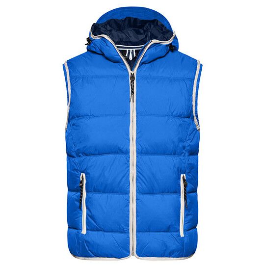 Men´s Maritime Vest - nautic blue - white-184