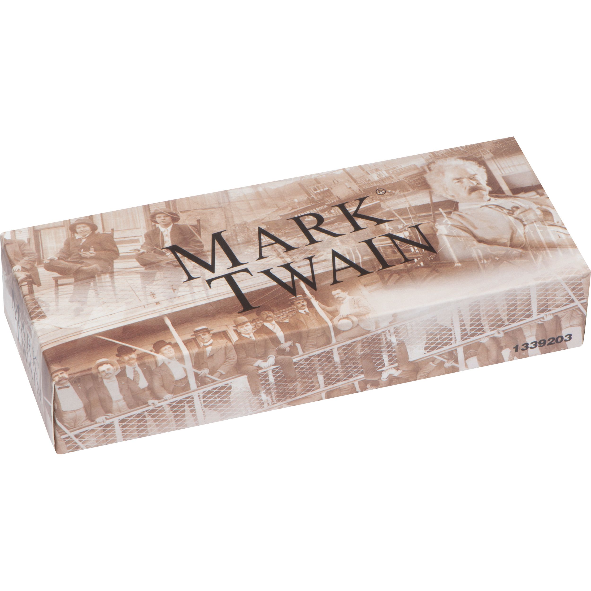 Mark Twain Schreibset aus Metall - schwarz-850