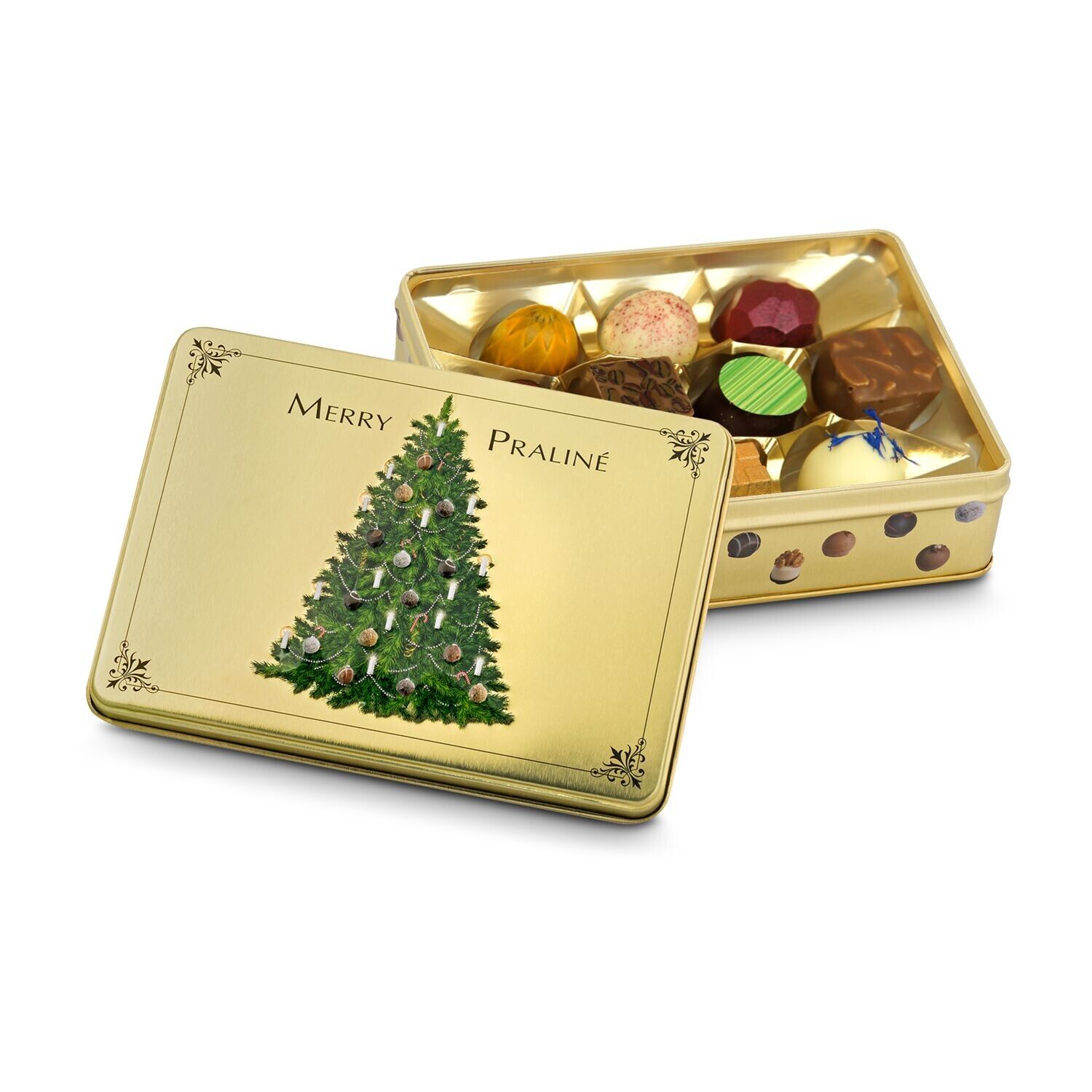 Merry Praliné - Pralinendose mit 125 g-814