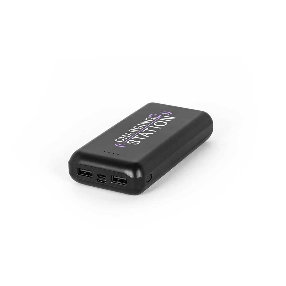 LEAKEY 20 Powerbank 20'000 mAh aus recyceltem ABS (100% rABS) - schwarz-491
