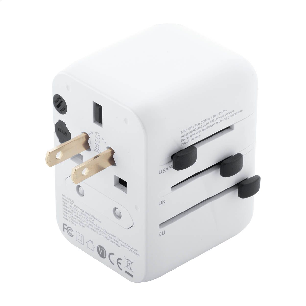 Jetsetter Plus Reiseadapter - weiß-465