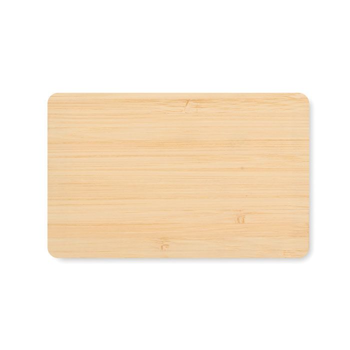 RFID Karte aus Bambus CUSTOS + - holz-548