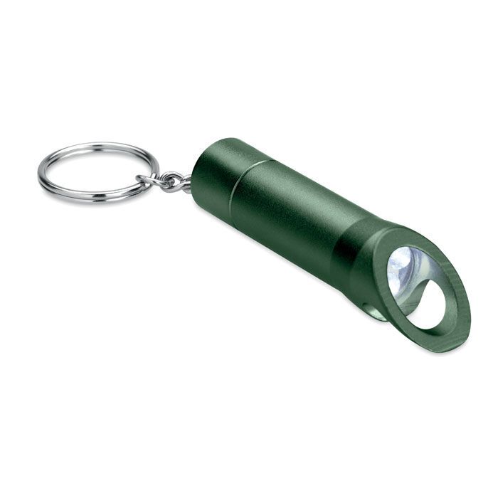 Schlüsselring aus Metall LITOP - dunkelgrün-570