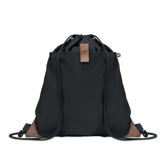 Beutel mit Kordelzug PANDA BAG - schwarz-443