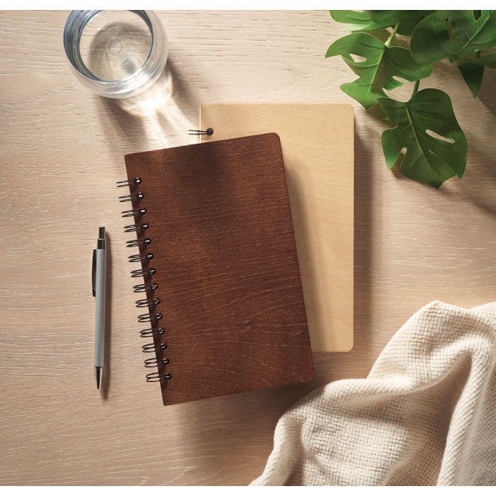 DIN A5 Notizbuch GROWBOOK™ SAVAGE - braun-293