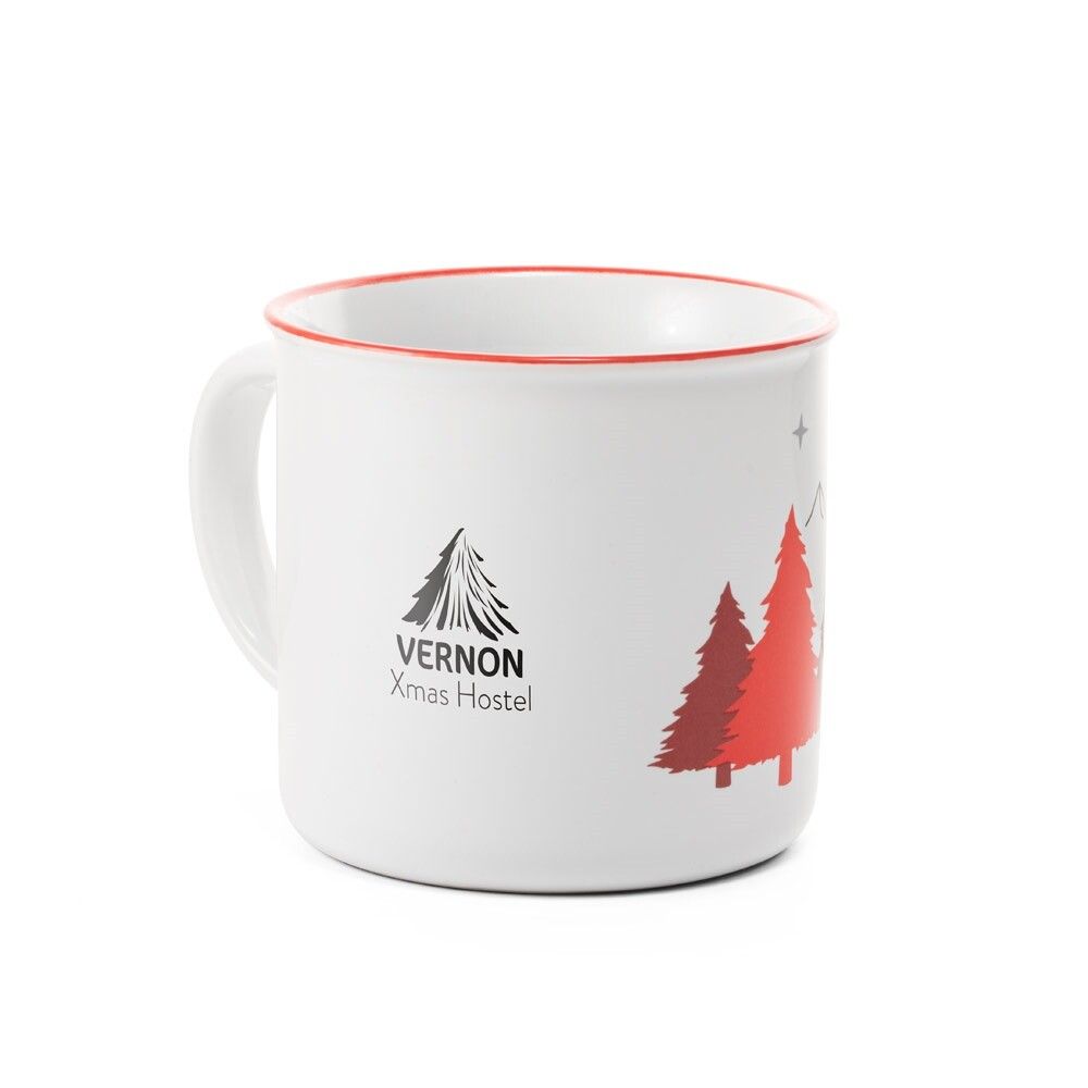 VERNON X Keramiktasse - rot-794