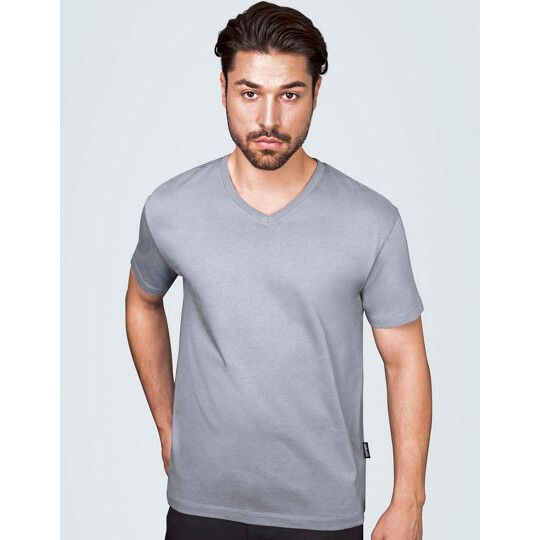 Men´s Luxury V-Neck Tees - red-346