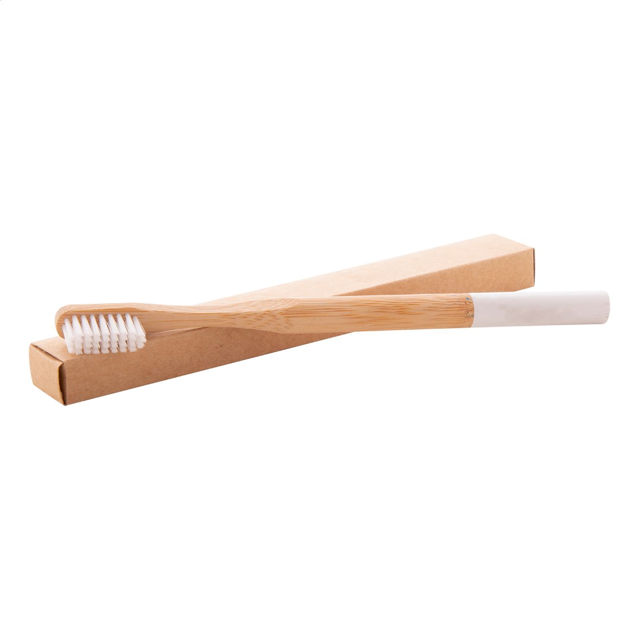 Bambus-Zahnbürste ColoBoo - weiß - natur-22