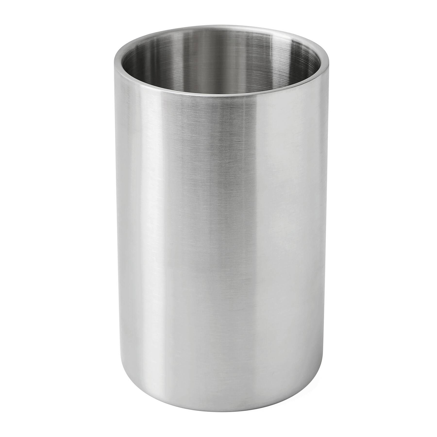 Doppelwandiger Flaschenkühler KEEP IT COOL - silber-648