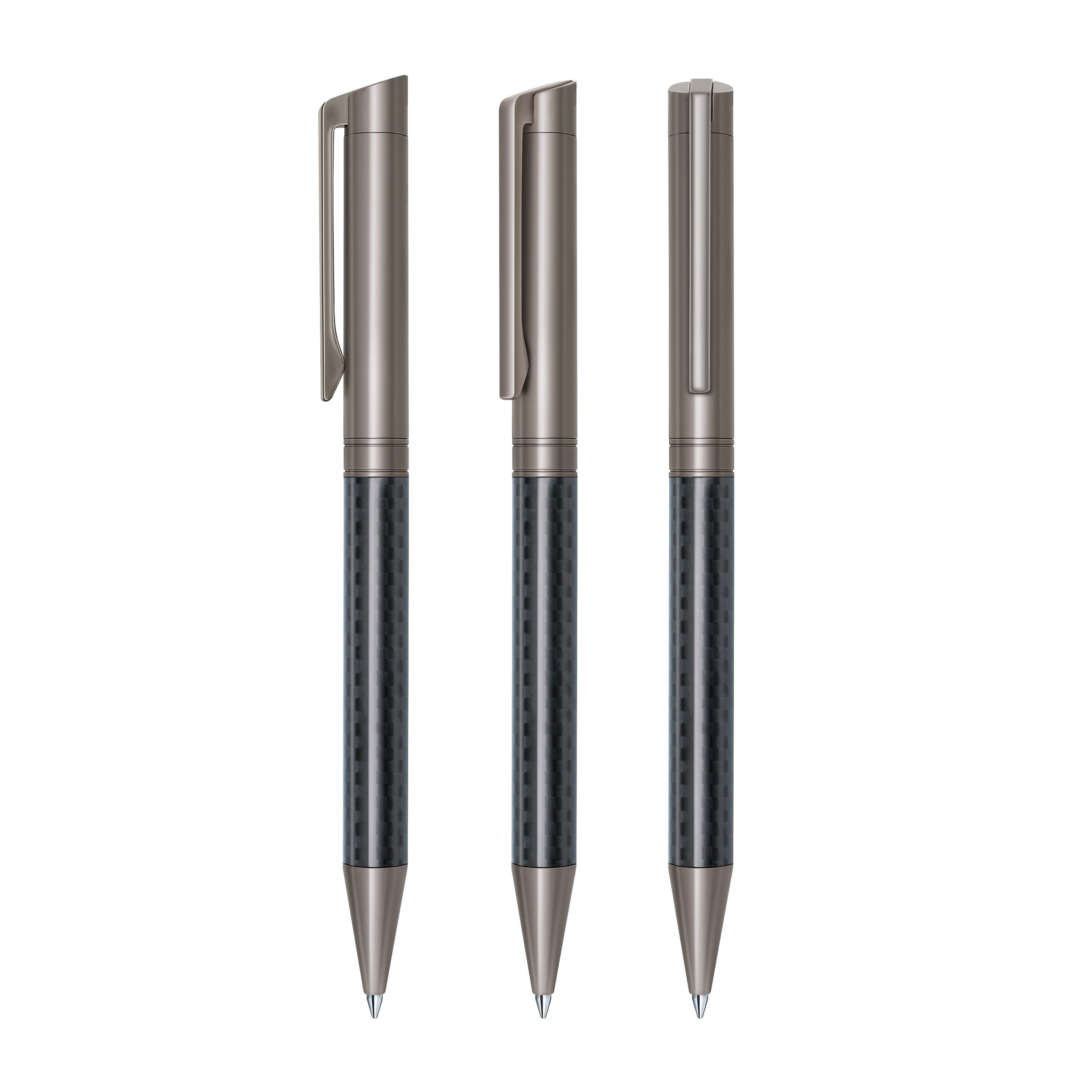 Carbon Line Black Drehkugelschreiber - schwarz-940