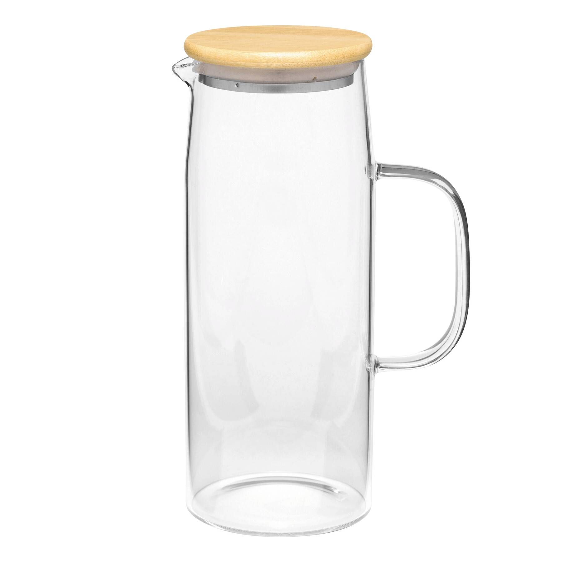 Glas BAMBOO ART L - braun-433