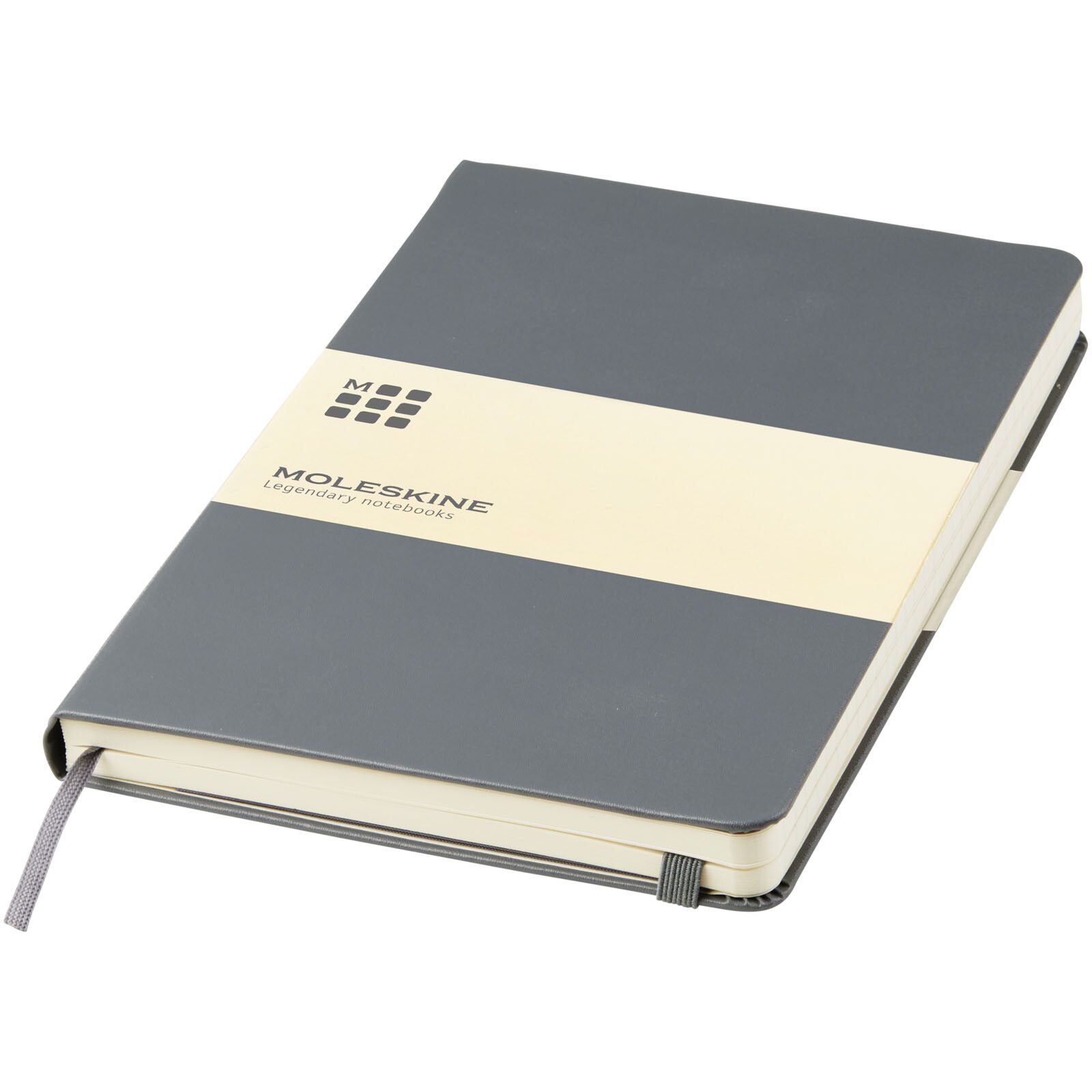 Moleskine Classic Hardcover Notizbuch L – liniert - schiefergrau-897