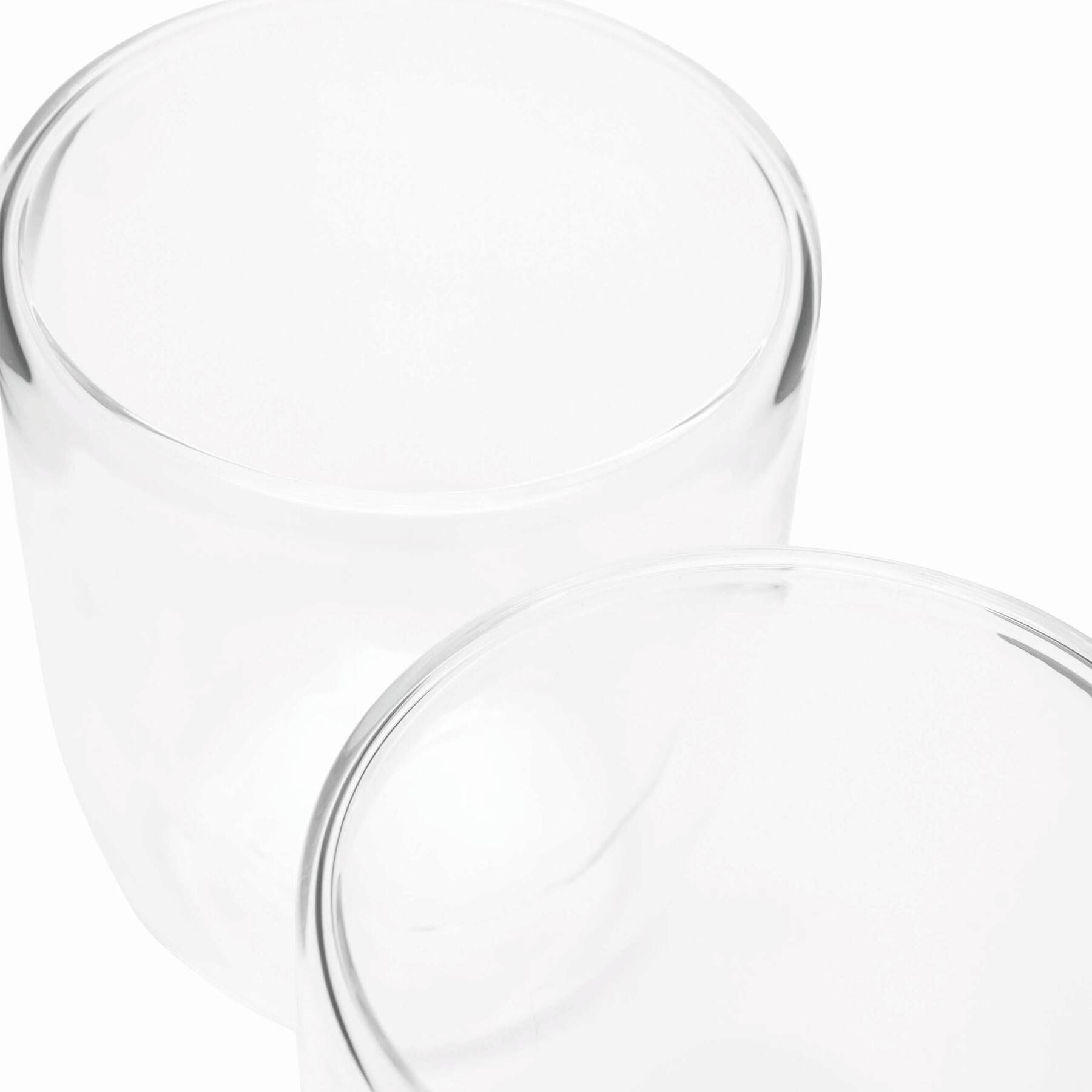 Gläser-Set DRINK LINE L, doppelwandig - transparent-193