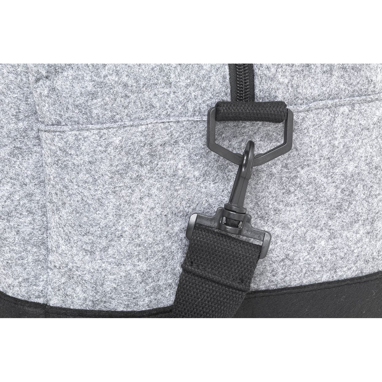 Refelt Travel RPET-Filz-Sporttasche - grau-74