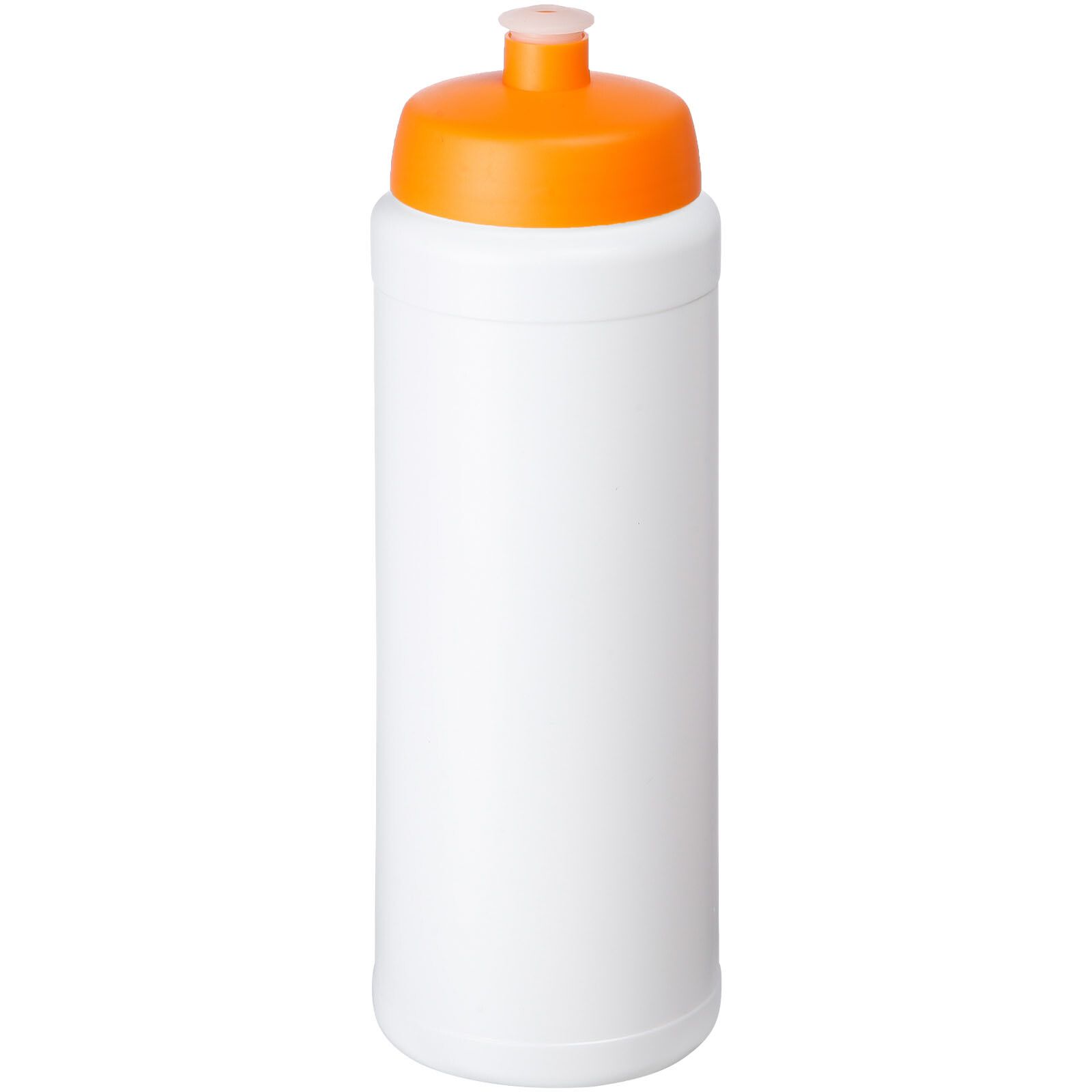 Baseline Plus grip 750 ml Sportflasche mit Sportdeckel - weiss -  orange-400