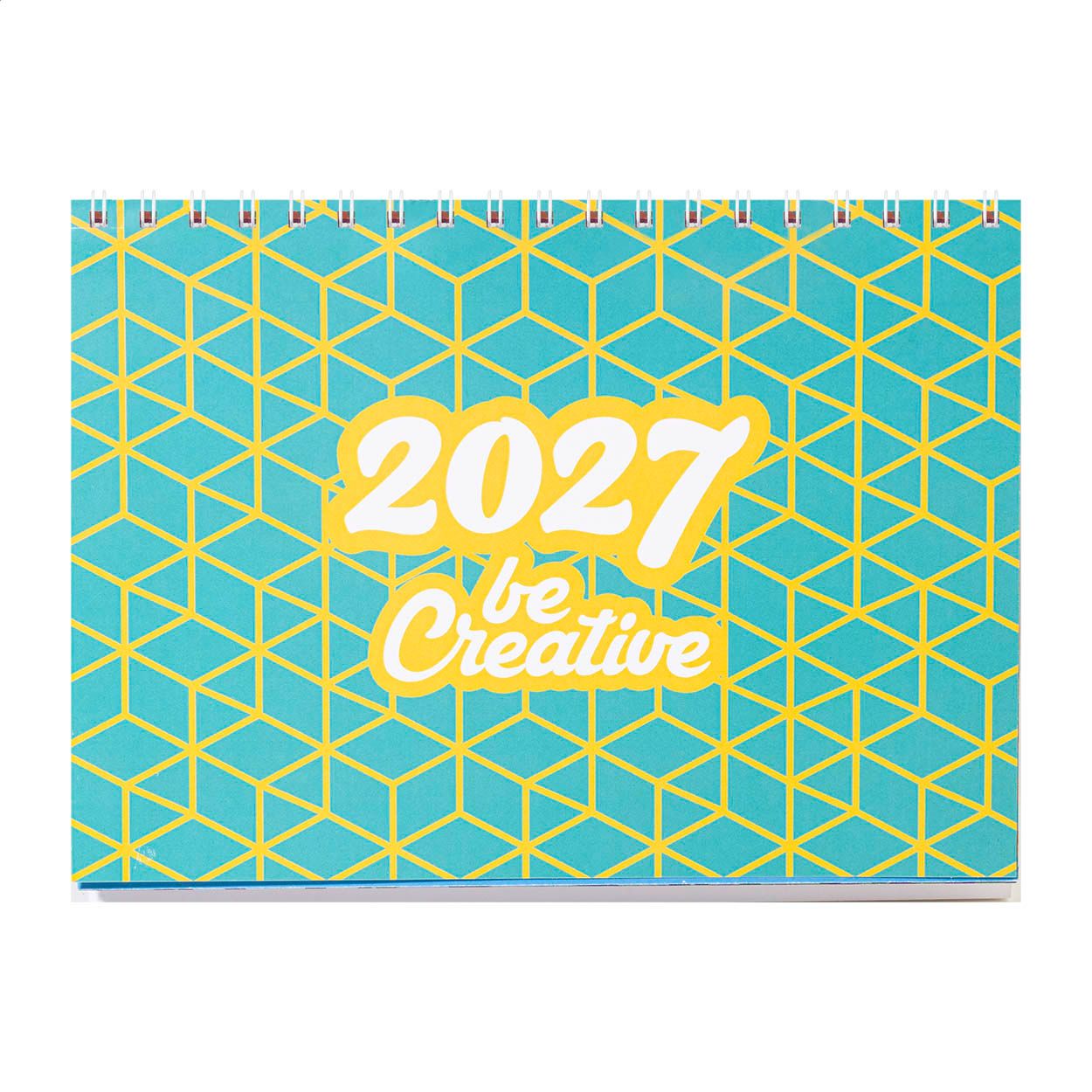CreaDate Desk Individueller Tischkalender - weiß-280