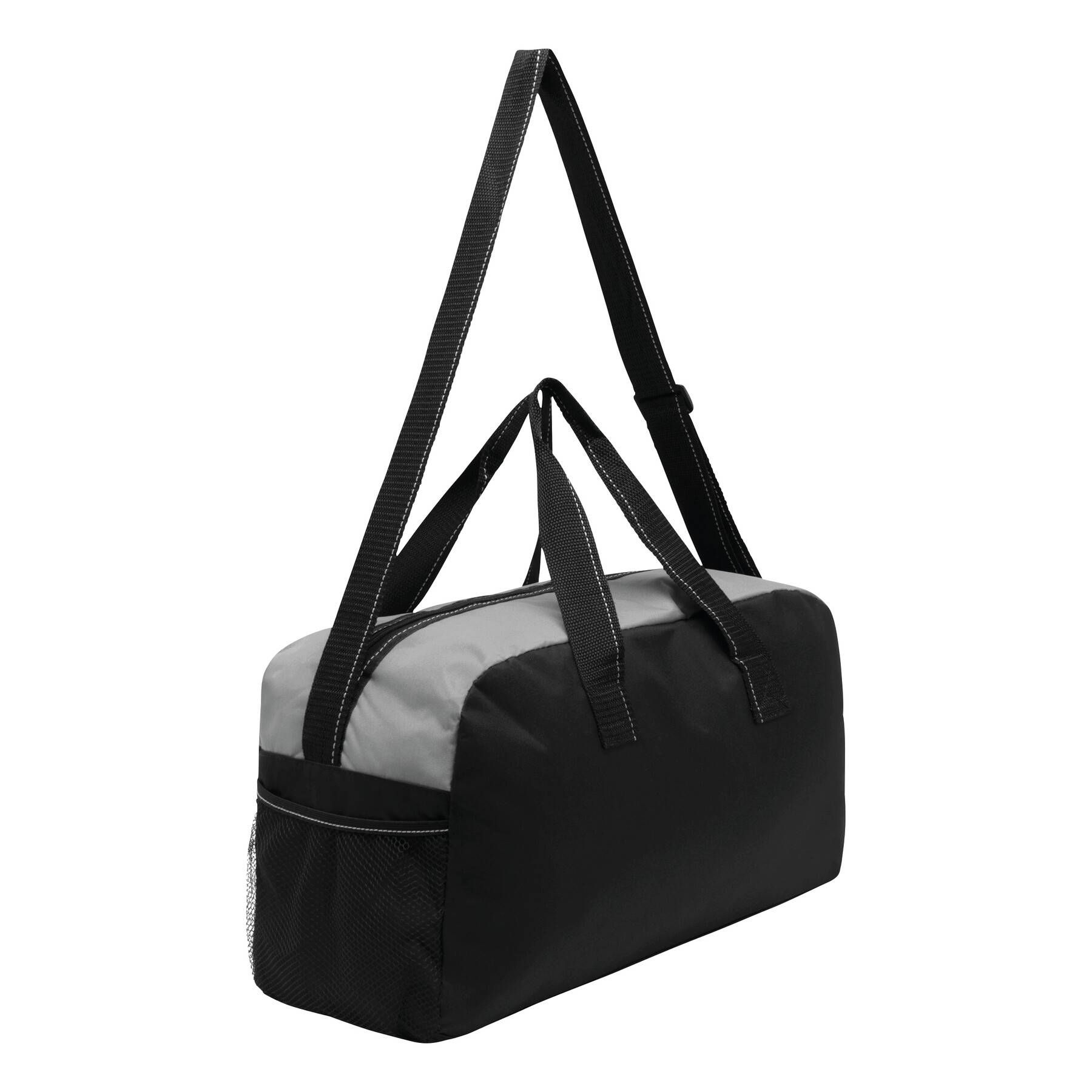 Sporttasche FITNESS - grau - schwarz-824