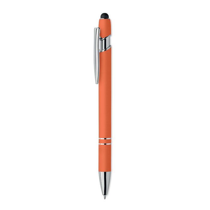 Druckkugelschreiber mit Stylus SIPARO - orange-262