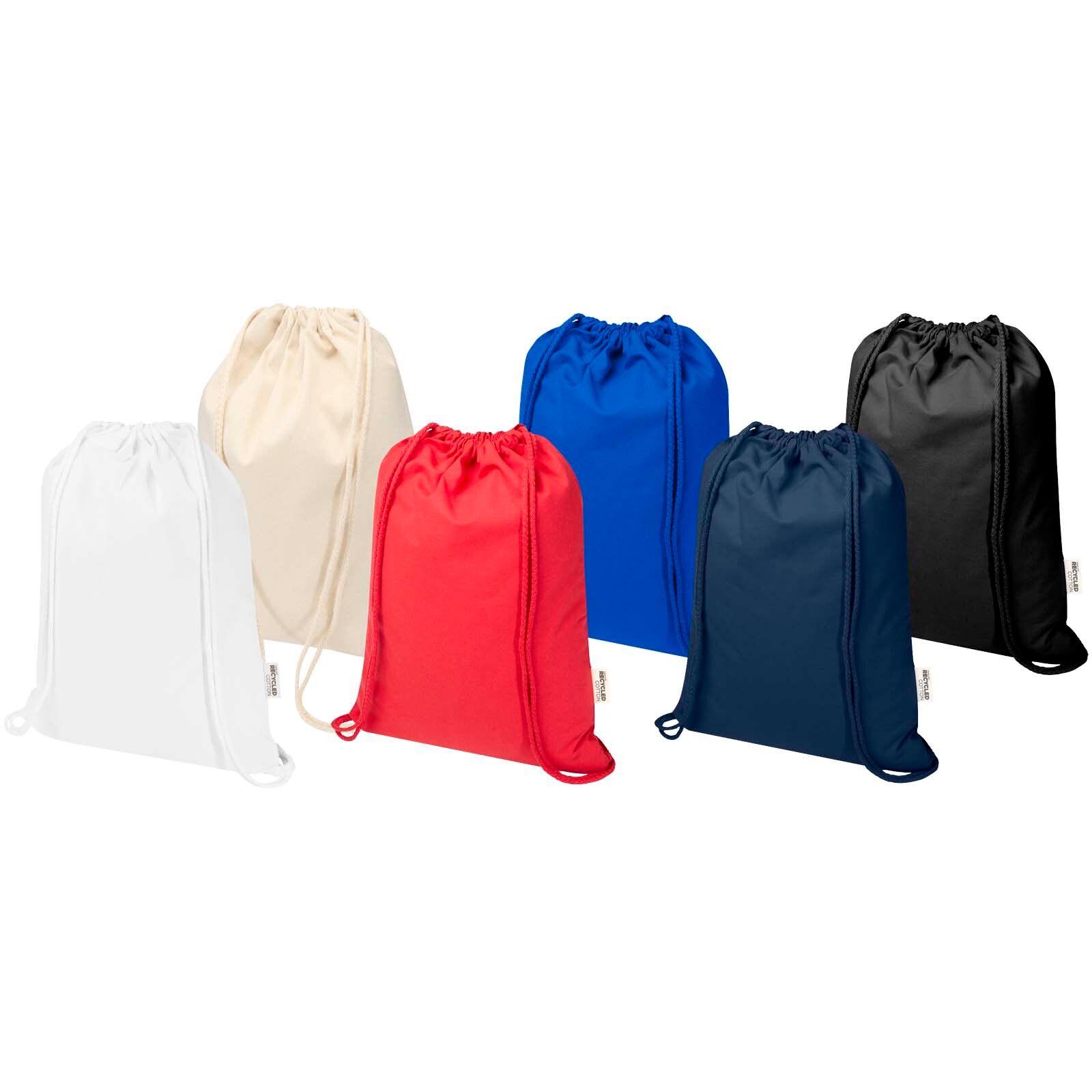 Peru Blend 180 g/m² Sportbeutel aus GRS recycelter Baumwolle 5L - royalblau-94