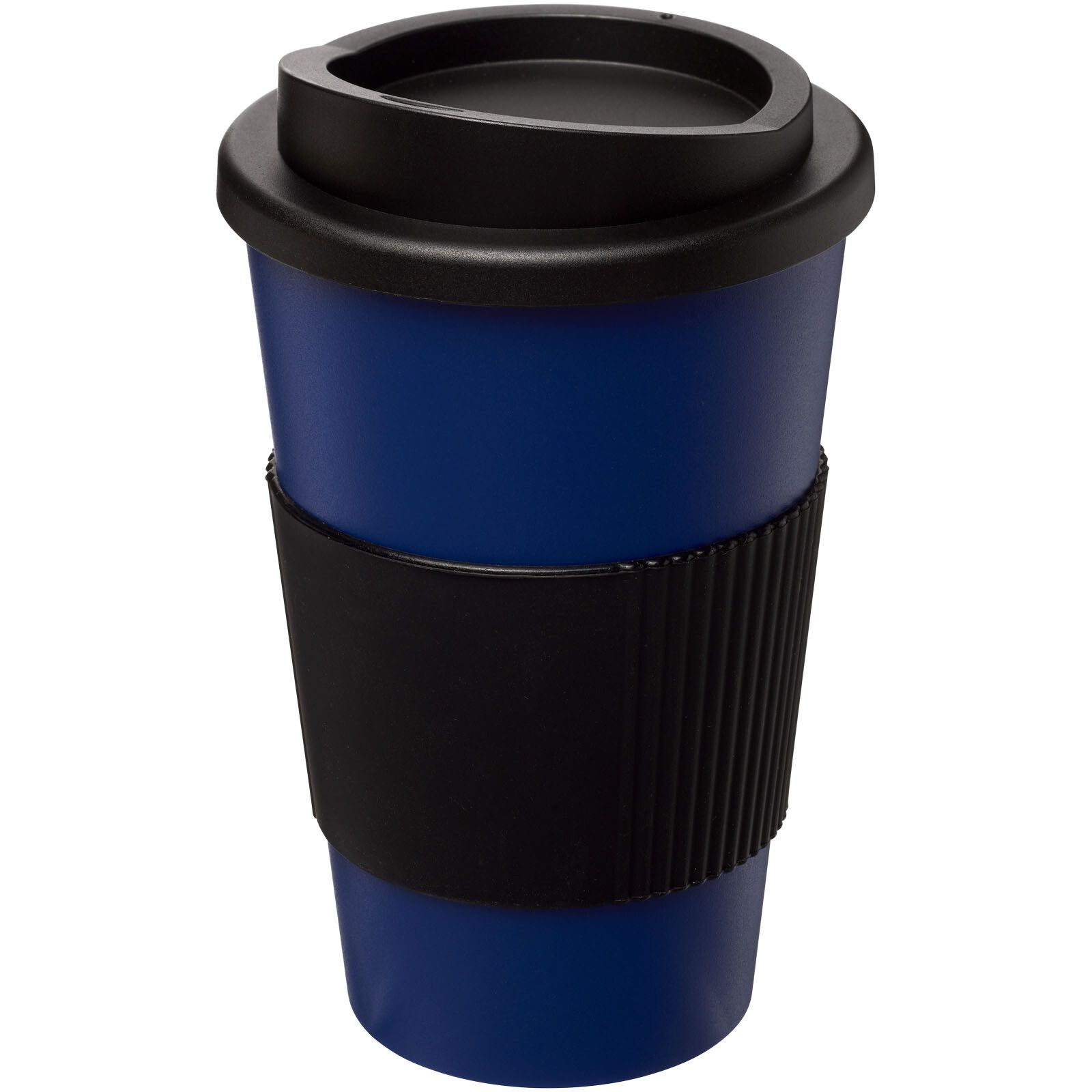 blau -  schwarz