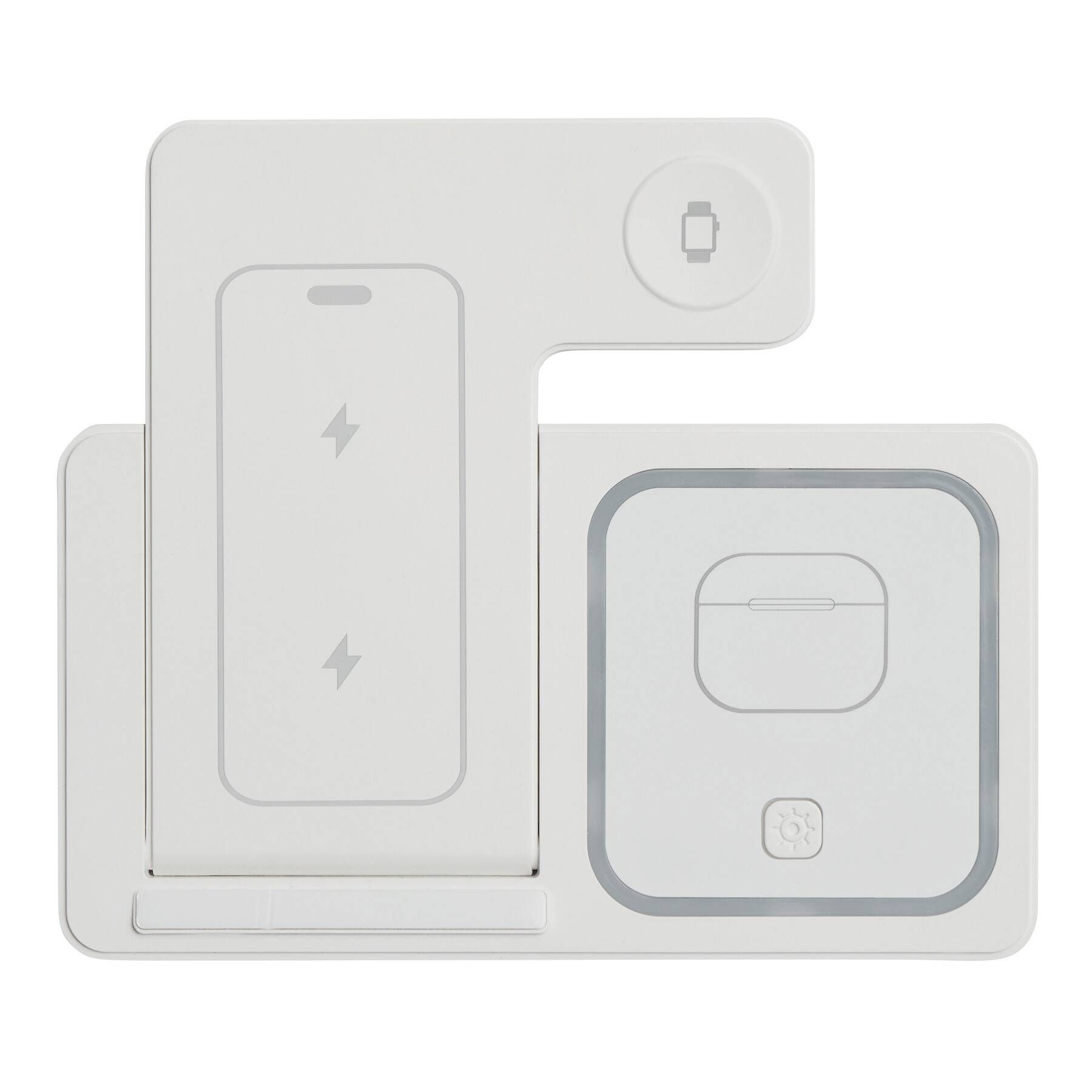 Faltbare multi-induktive Ladestation MUCHA - weiß-762