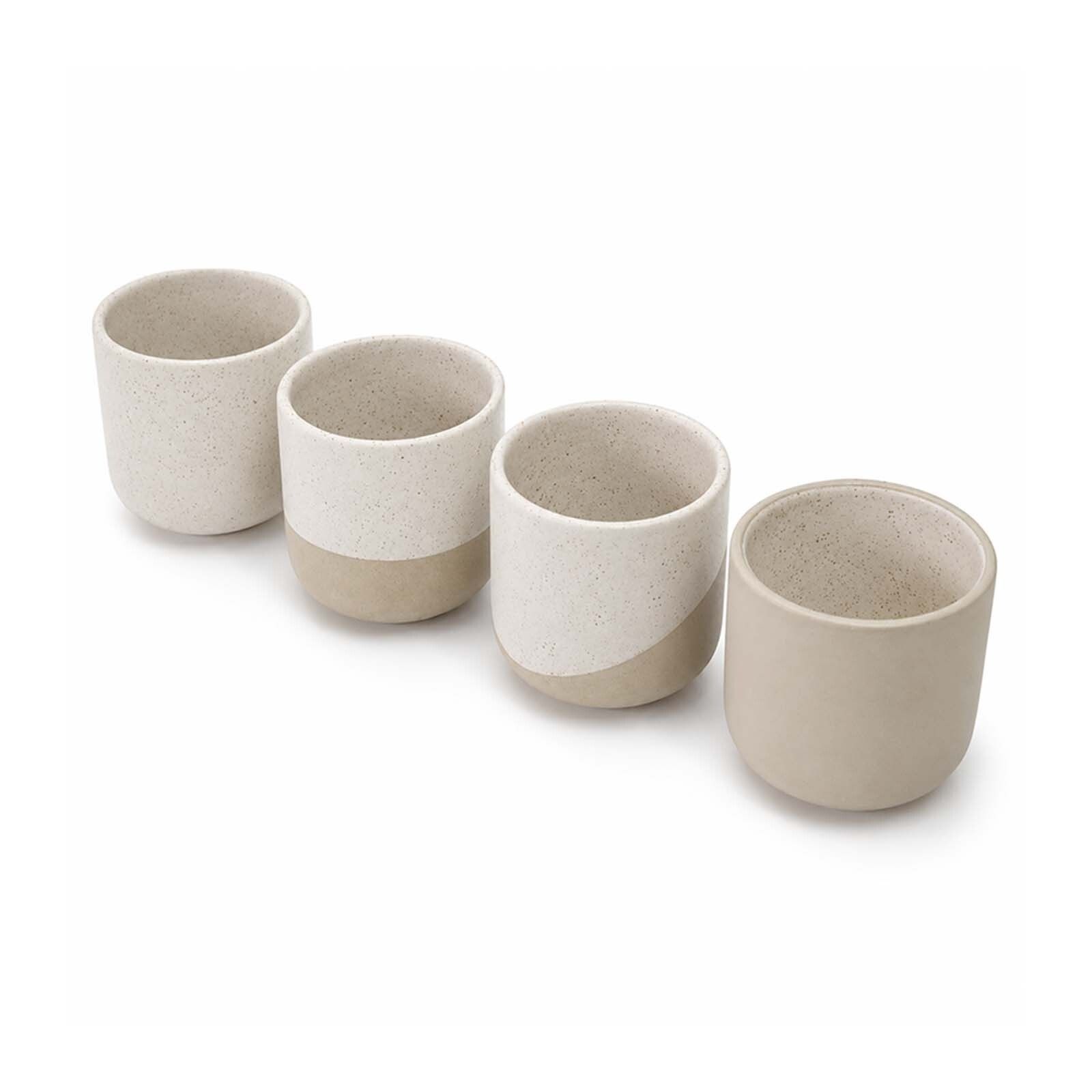 Originalhome Reclay 150 ml Kaffeetassen Set - weiss-145