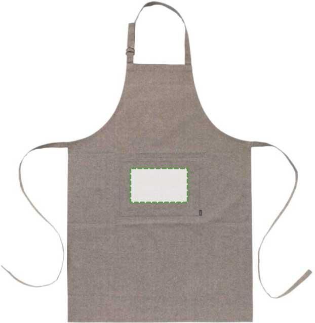 Veredelungsposition Tasche auf der Vorderseite