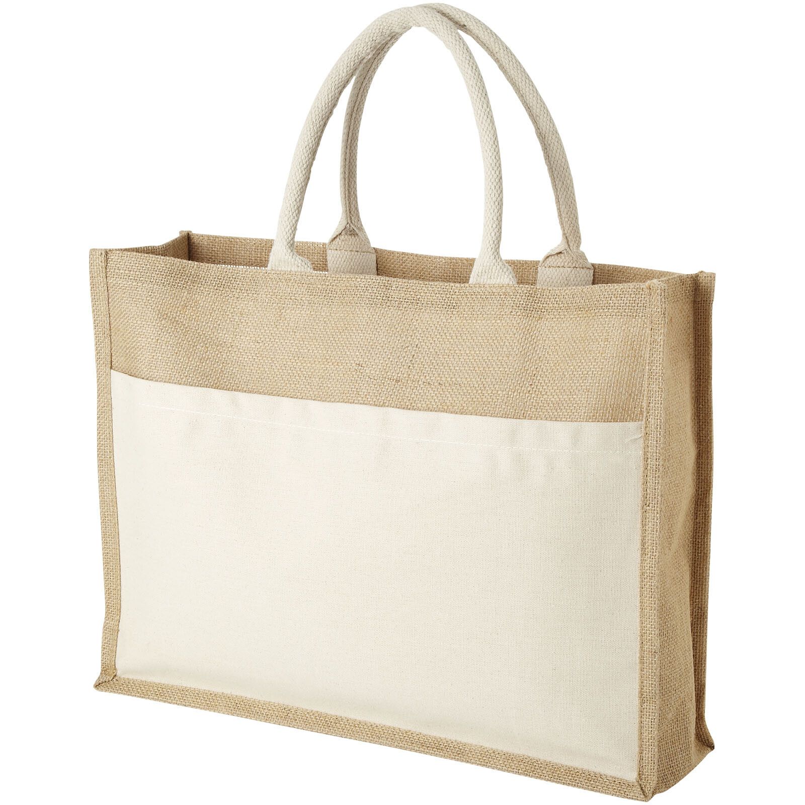 Mumbay Jute Tragetasche 18L - natur -  natural-878