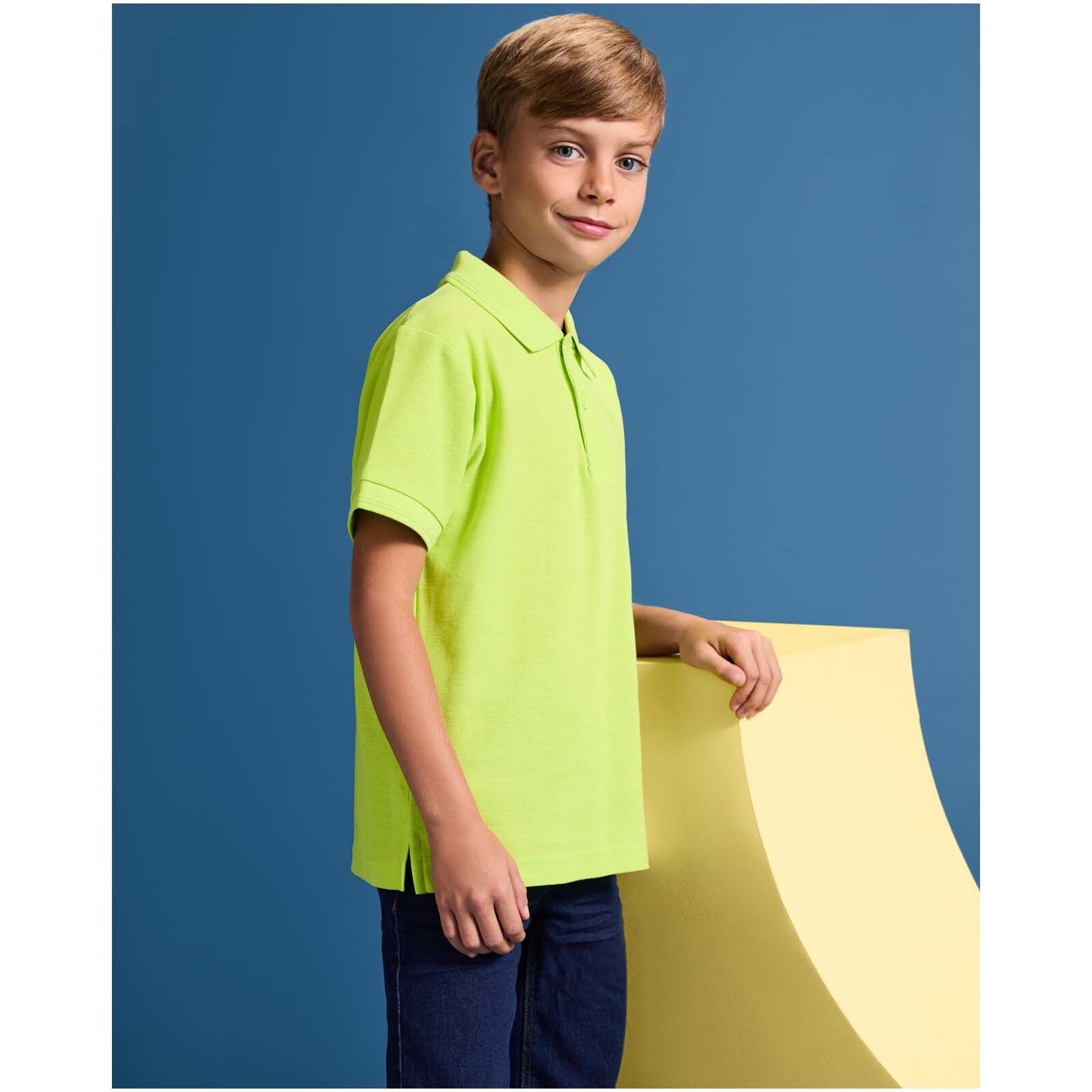 Pegaso 220 g/m² Premium Poloshirt für Kinder - weiss-739