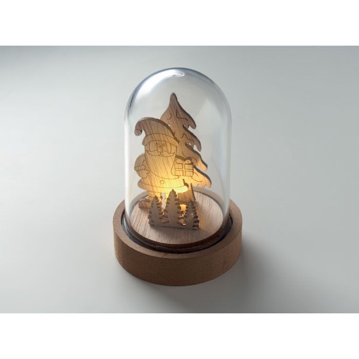 Weihnachtsdekoration mit LED ROVANI - holz-672