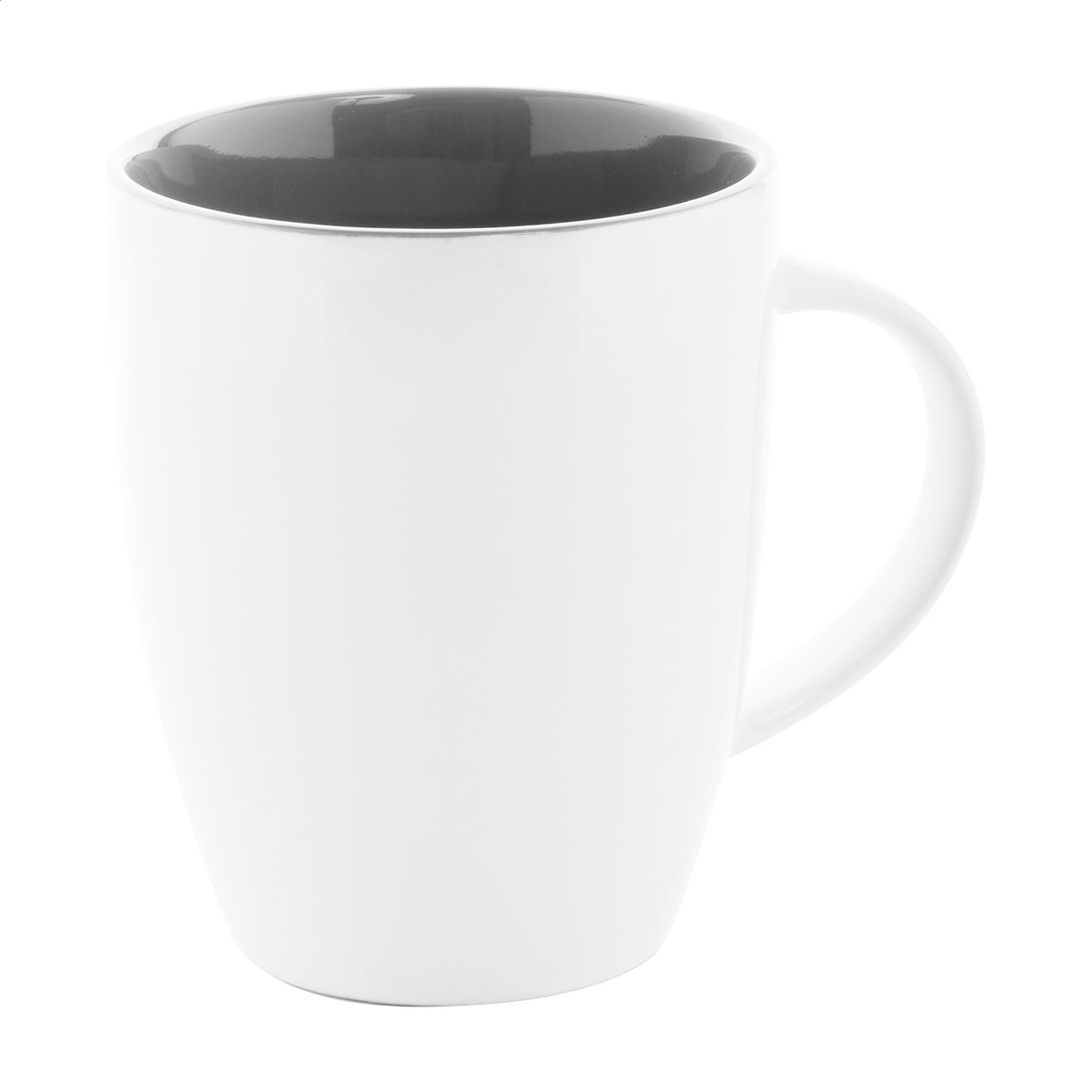Maia Tasse, 300 ml - dunkelgrau - weiß-754