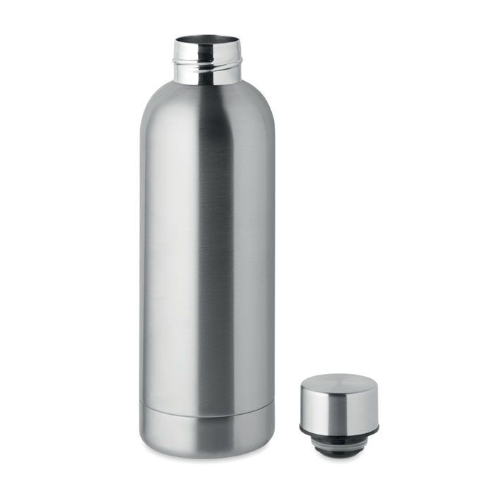 Trinkflasche Edelstahl 500 ml ATHENA - mattsilber-707