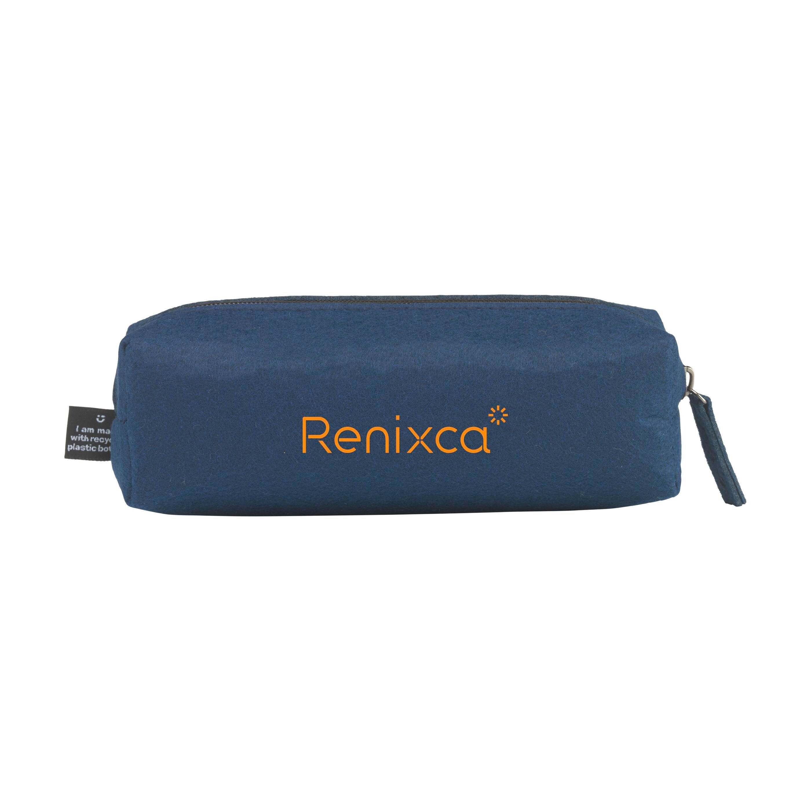 Pencil Case GRS RPET Felt Federmäppchen - dunkel blau-696