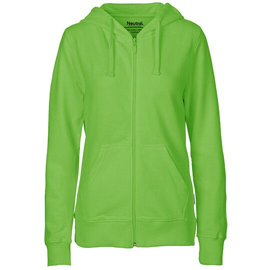Ladies´ Zip Hoodie - lime-937