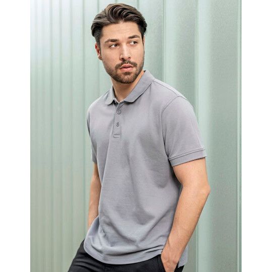 Men´s Heavy Polo - dark grey-853