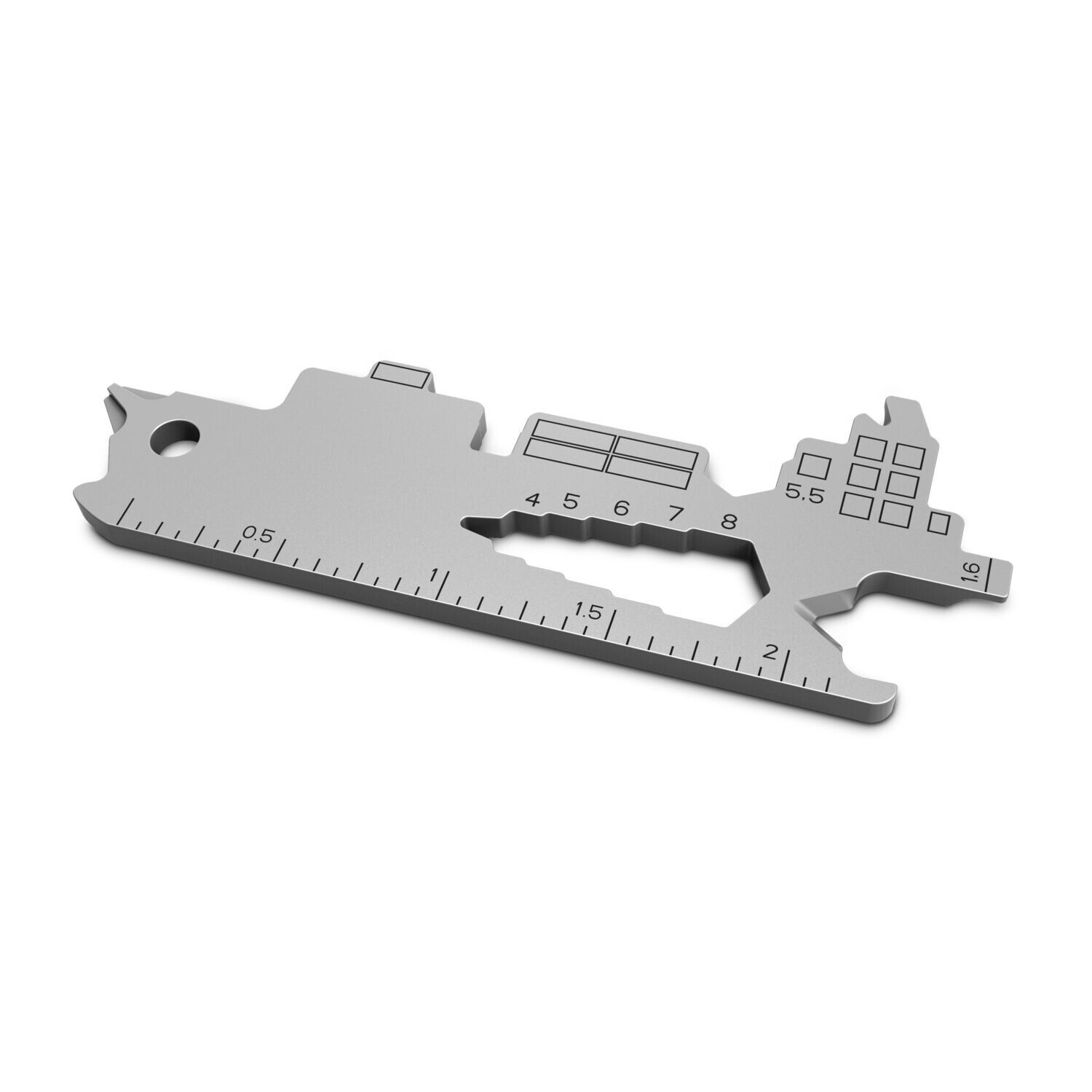 ROMINOX® Key Tool im Motiv-Mäppchen Werkzeug - Key Tool Cargo Ship-20