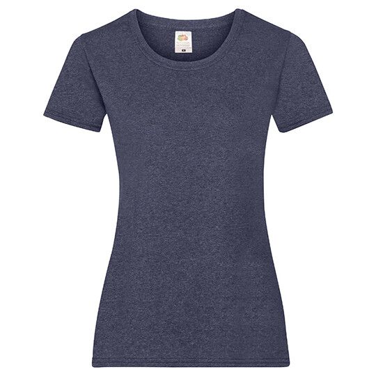 Ladies´ Valueweight T - vintage heather navy-657