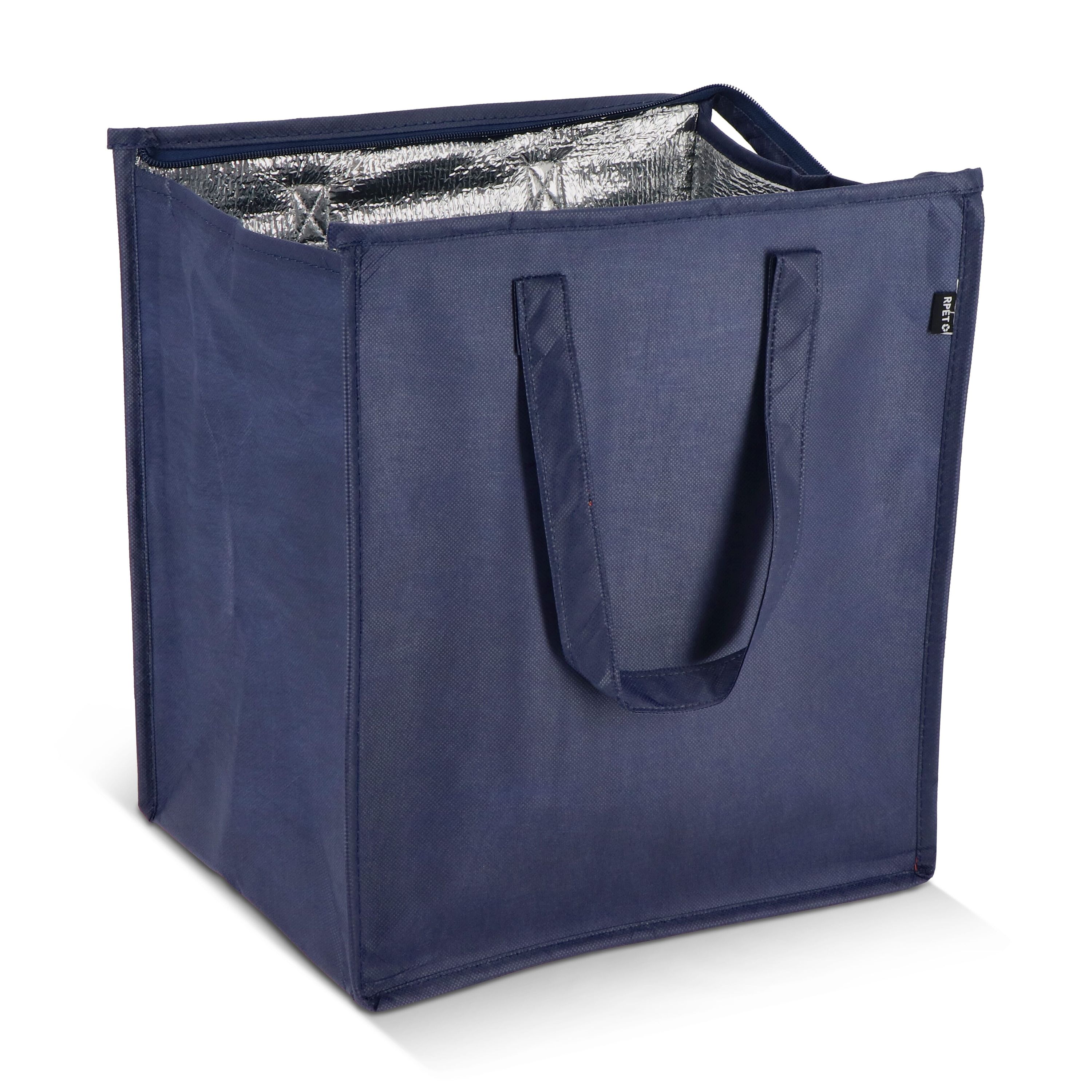 R-PET Kühltasche Non Woven 33x 25,5 x 37cm 75g/m² - dunkelblau-896