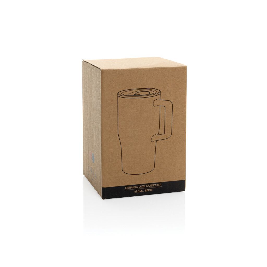 Keramik Luxe Quencher 490ml - warm brown-49