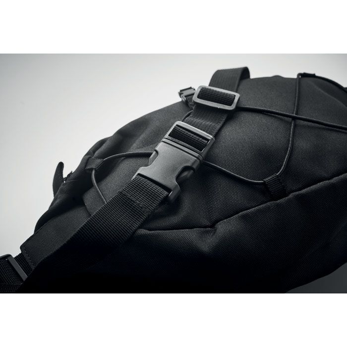 Gürteltasche 600D RPET BROTT - schwarz-671