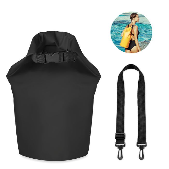 Wasserfester Beutel 10l SCUBA - schwarz-892