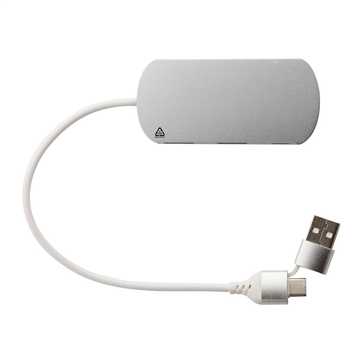 Raluhub USB Hub - silber-468