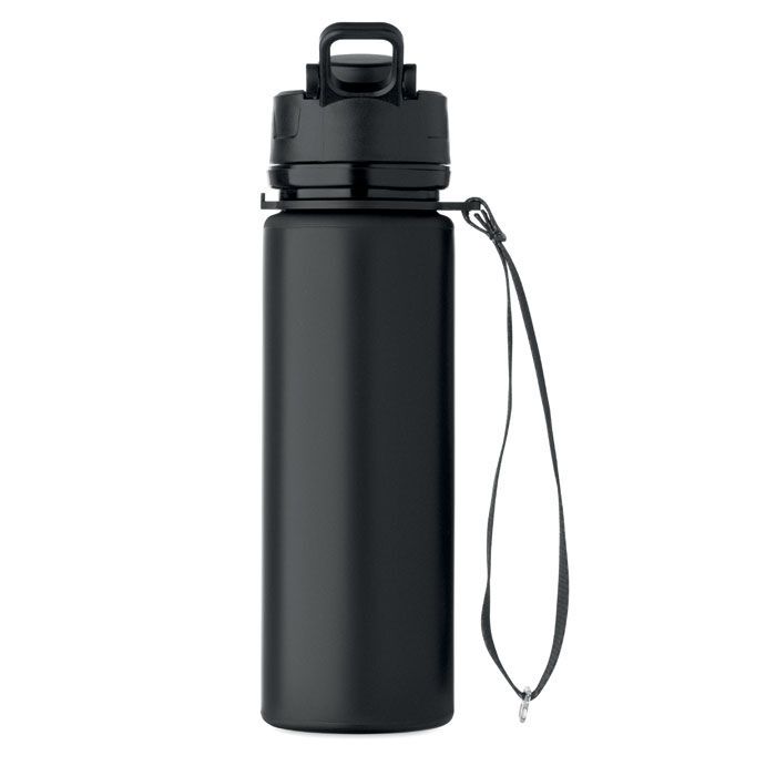 Faltbare Sportflasche Silikon LETT - schwarz-22