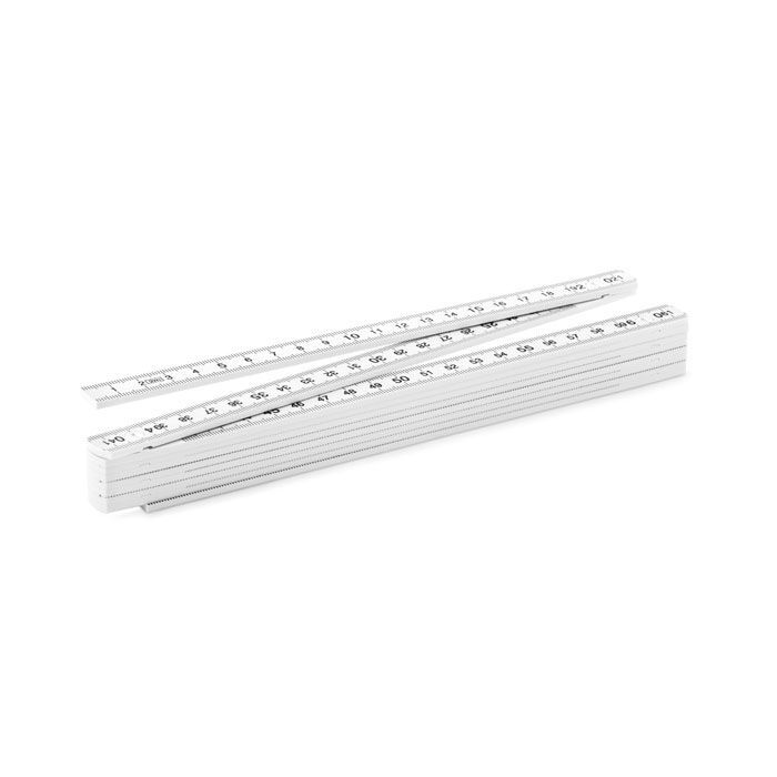 Zollstock 2m 2 METER - weiß-764