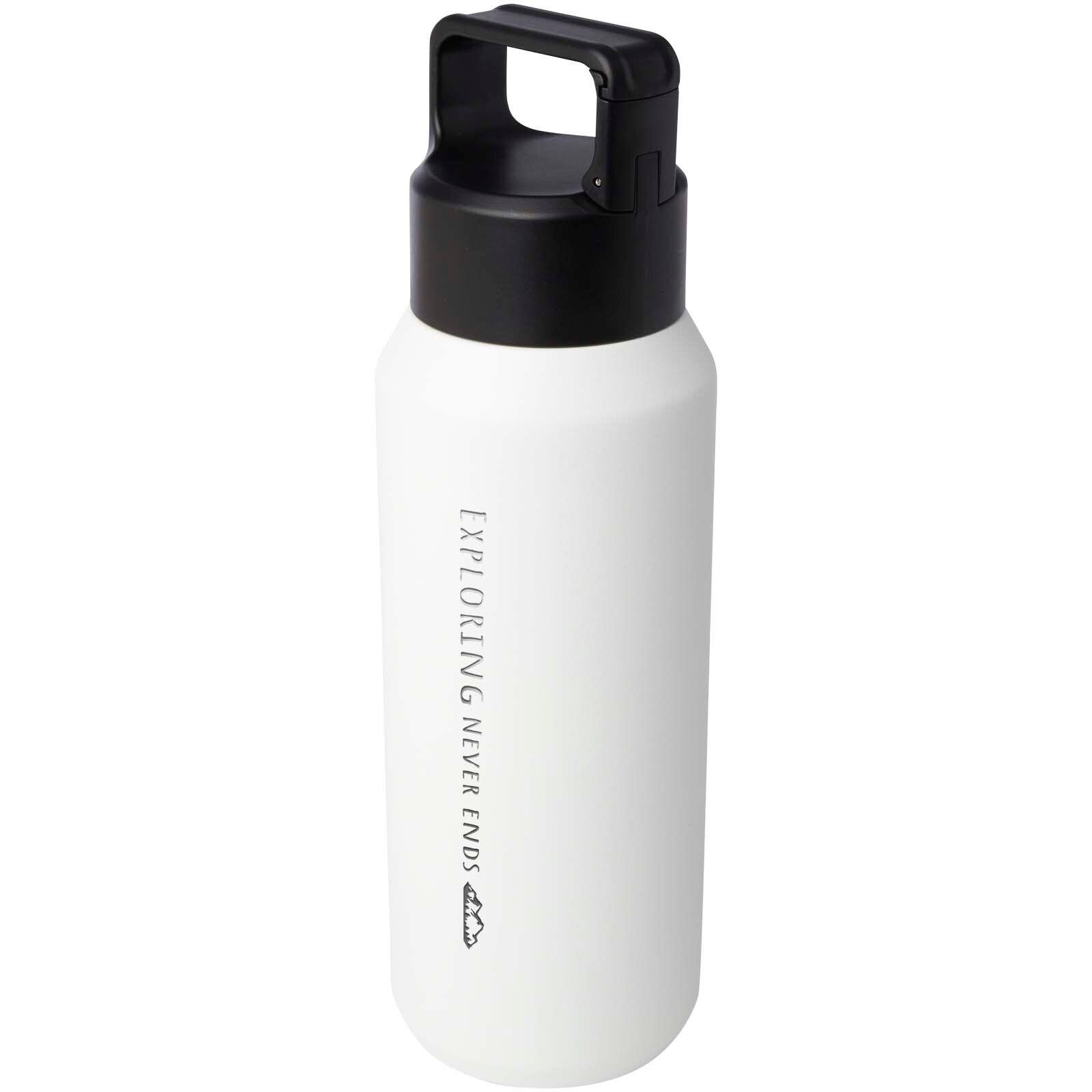 Astra 600 ml RCS-zertifizierte Kupfer-Vakuum Isolierflasche aus recyceltem Edelstahl (Kohlensäure geeignet) - weiss-730