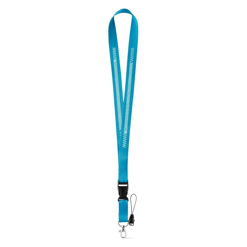ANQUETIL Lanyard aus Polyester - blau-740