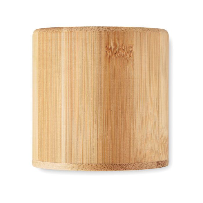 Kerze mit Halter 160 g GIZA - holz-44