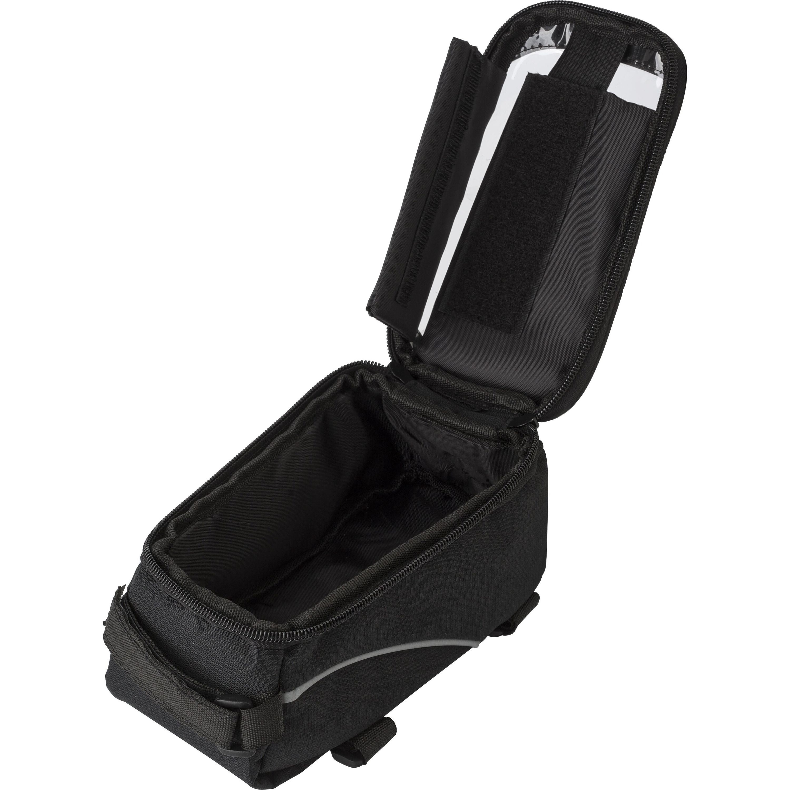 Fahrradlenkertasche aus Polyester (600D) Priya - schwarz-709