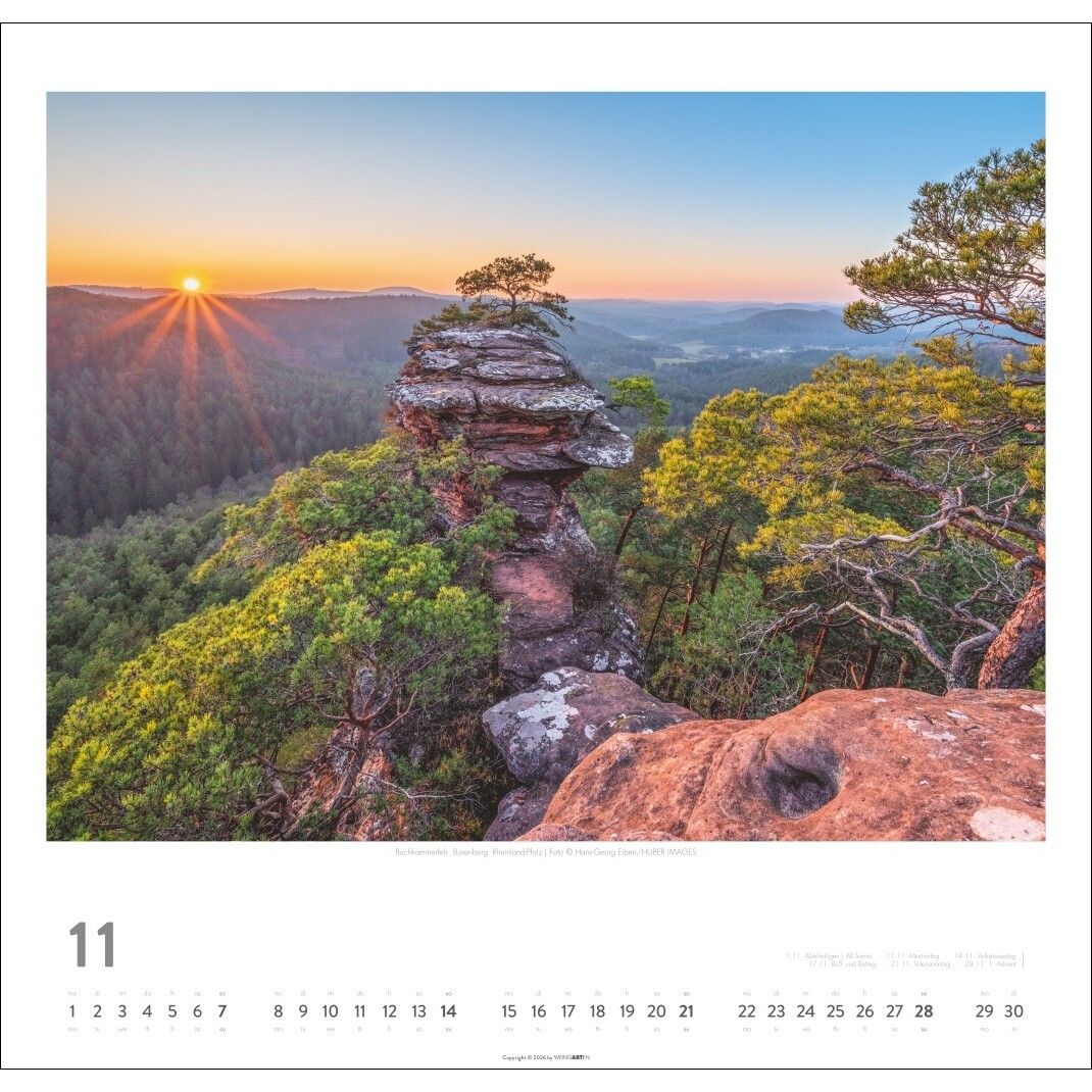 Deutschland - Ein Märchenland - Landschaft & Natur Kalender-740